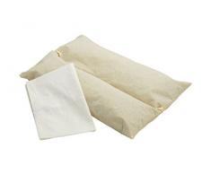 Andy & Helen bio11 Coussin Lit Bio + taie doreiller, beige
