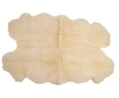 Kaiser Tapis en Peau dAgneauBlanc Naturel Ca.185 x 125 cm