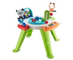 Fisher-Price Mon premier siège dactivités bébé 3-en-1, transformable en table de jeux avec jouets, de la naissance aux premiers pas, GGC60
