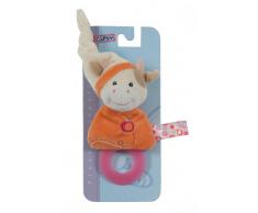Gipsy Doudou Dentition Pomme - Vache - Orange - 17 cm