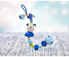 Selecta 61054 Benno Attache sucette pour chien Multicolore 21 cm