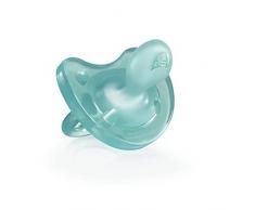 Chicco Physio Soft Sucette en Silicone Bleu 0-6 Mois