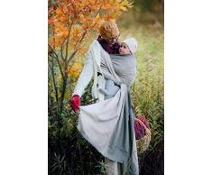 Little Frog 5888 Baby Matelas à langer en bambou Howlite Gris 240 g