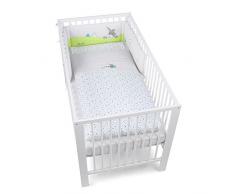 Sterntaler Parure de Lit, Oreiller, Couverture et Tour de Lit, Âne Erik, Âge : Dès la Naissance, Multicolore