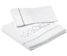 Bimbi Chic Tript.Sab.100% Alg.Mini 001 Nuit 603 10 Parure de lit unisexe