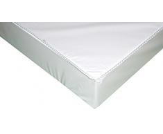 Looping 2000 Matelas Bloc Mousse pour Lit Extérieur en PVC Blanc 120 X 60 cm