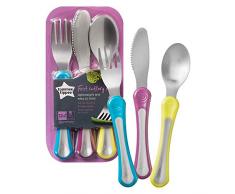 Tommee Tippee 2342253071 Set de Premiers Couverts Bébé en Inox