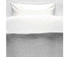 Noukies Tricoloudoux Housse de Couette Gris Clair 1 Unité