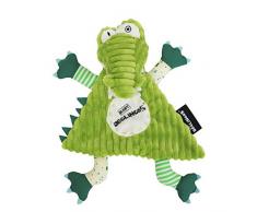 Les Déglingos - Aligatos lAlligator - Doudou pour Bebe et Enfant - Tissu Doux - Peluche - Ludique - Jouet éducatif - Convient dès la naissance