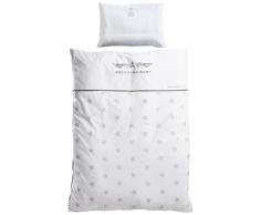 roba Baumann 1491 RS2 Linge de Lit Rockstar Baby 2 Gris 100x135 cm