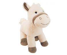 BIECO 04601558 chevaux en peluche Bonny, lumineux, denviron 26 cm, beige