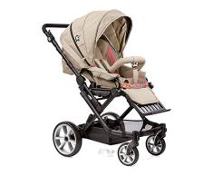 Gesslein Poussette 290100 Trend avec couffin de voyage beige C1 en 170 et structure Loop