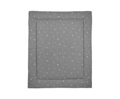 Meyco Tapis de parc – Matelas de frappe – Couverture de jeu – 100% coton tissé – SWEET TRIANGLE