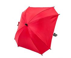 AltaBeBe Ombrelle Anti Soleil pour Poussette Universel Anti-UV 50+ Rouge