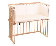 Lit de bébé Dreamgood, en hêtre, comprenant un matelas Prime Air
