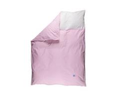 Robert Osswald 1.1.1.1.3.2.1-K05-13 Petita Housse de couette unie Bleu 135 x 200 cm