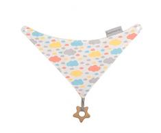 Chouchouette bavoir bébé avec jouet de dentition