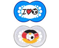 MAM 66172306 Tétine en silicone football originale, puériculture