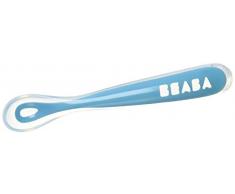 BÉABA Cuillère Silicone 1er Repas, Bleu