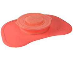 Twistshake 78136-00 Napperon Antidérapant/Assiette TS Peach Rouge