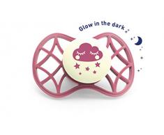 Nuvita 7064 Air 55 Cool - Sucette Orthodontique pour Bébé Garanties sans BPA – Capuchon de Stérilisation - Marque UE - Conçues en Italie