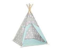Fun with mum TEE-MAT-MIN-HEA Tipi Set tapis de sol Multicolore