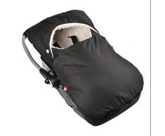 RED CASTLE, Chancelière de coque siège auto groupe 0, High Protect, imperméable, coupe-vent, respirant, Noir