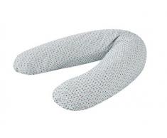 Träumeland T040229 Geo Mix Housse de rechange pour coussin dallaitement et de grossesse Multicolore 190 cm