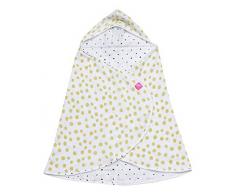 Serviette de Bain pour bébé Öko-Tex Standard 100 - en Mousseline de Coton - 65 x 130 cm - Colle Jaune