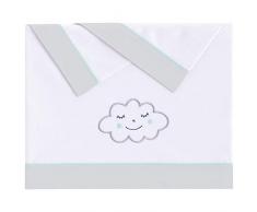 Triptico Parure de lit en coton pour bébé 50 x 80 cm