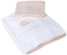 Bimbi Casual Tript.Pto.Maxi 80X140 689 Planet 507 04 Parure de lit unisexe