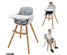 Chaise Haute Évolutive Luna 2 en 1 Nania