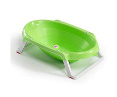OKBABY Onda Slim - Baignoire Pliante pour le Bain des Nouveau-nés 0-12 Mois - Vert