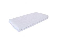 DOMIVA Lot 1 Matelas 3D Dream + 1 Housse 60x120 Blanc 3D Dream