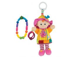 TOMY Lamaze - Coffret Cadeau Emilie Mon Amie L27871, Inclus Une Peluche Bébé à Clip pour Berceau Ou Poussette Et Un Collier de Dentition, Jouets dÉveil Bébé Convient Dès la Naissance