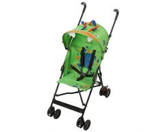 Safety 1st Poussette Canne Fun Crazy Peps Spike, Légère avec Canopy, Design Dinosaure