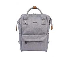 BabaBing! Mani Sac à langer et sac à dos Gris 1 kg