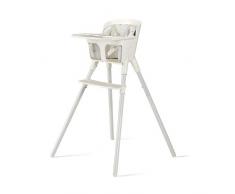 cbx Chaise haute LUYU XL, De 6 mois à 3 ans (15 kg), Snowy White