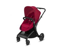 cbx Poussette Combinée 2-en-1 Bimisi Flex avec Siège Confort Réversible/Nacelle, Habillage pluie inclus, Dès la Naissance jusquà 15 kg, Crunchy Red