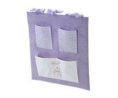 Interbaby Vide Poches pour Lit Bébé - Violet