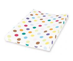 Pinolino Housse de Coussin pour Matelas à Langer - 51x71 cm - motif points