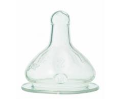 Tigex 2 Tétines Silicone Base Large Intuition 0-6 Mois Lait Infantile