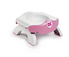 OKBABY Roady - Pot de Voyage Pliant pour Enfants, Devient un Réducteur de Toilette - Fuchsia