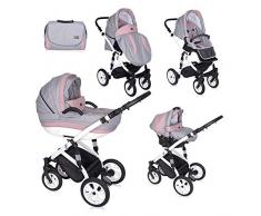 Lorelli Cosy Mia Poussette Trio 3en1 avec Roues Gonflables