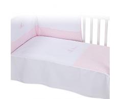 Bolin bolón Bimba – Couette pour berceau 60 x 120 cm rose