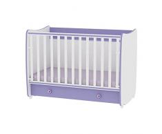 Lorelli Dream Lit Bébé Évolutif Combiné Violet 60 x 120 cm