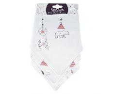 Kinousses Set de 3 Bavoirs Bandana Fille Attrape Rêves
