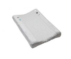 Snoozebaby 237 – Housse matelas à langer, couleur gris