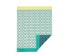 Lässig 1542001516 La Couverture pour Bébé Pebbles light mint