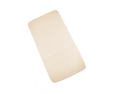 Cuddles Collection Drap-housse pour lit simple Crème